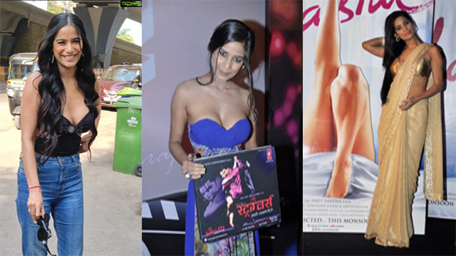 Actress Poonam Pandey Slapping Her Boobs And Ass