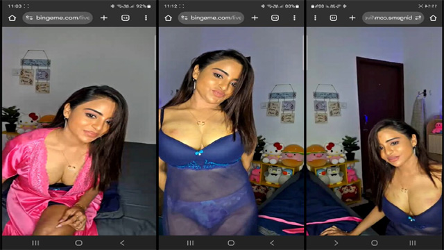 Tamil insta fame Samiksha hot live chat  Latest